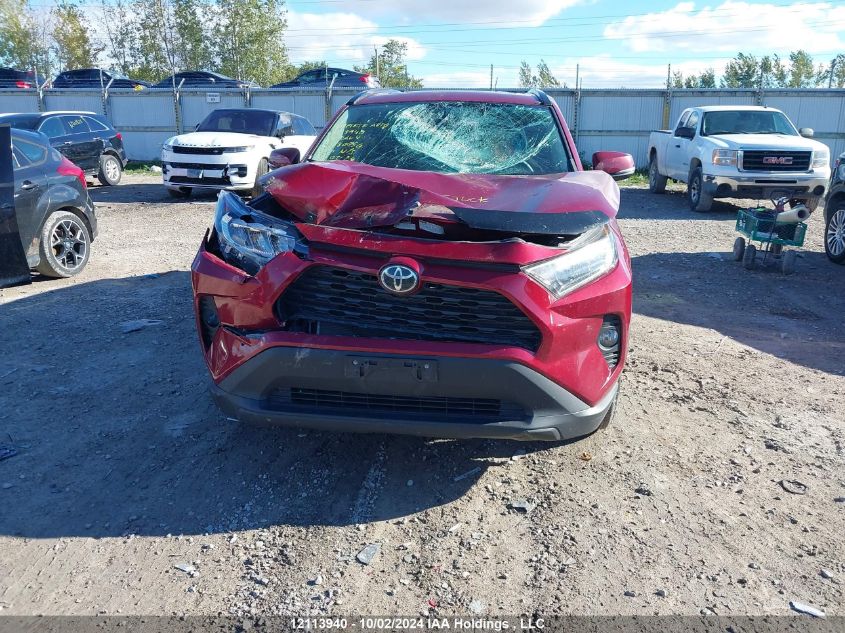 2019 Toyota Rav4 Xle/Xle Premium VIN: 2T3R1RFV3KW080050 Lot: 12113940