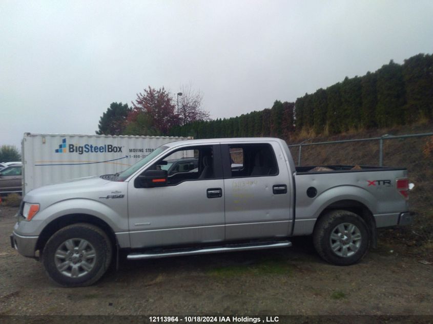 2012 Ford F150 Supercrew VIN: 1FTFW1ET2CFB76843 Lot: 12113964