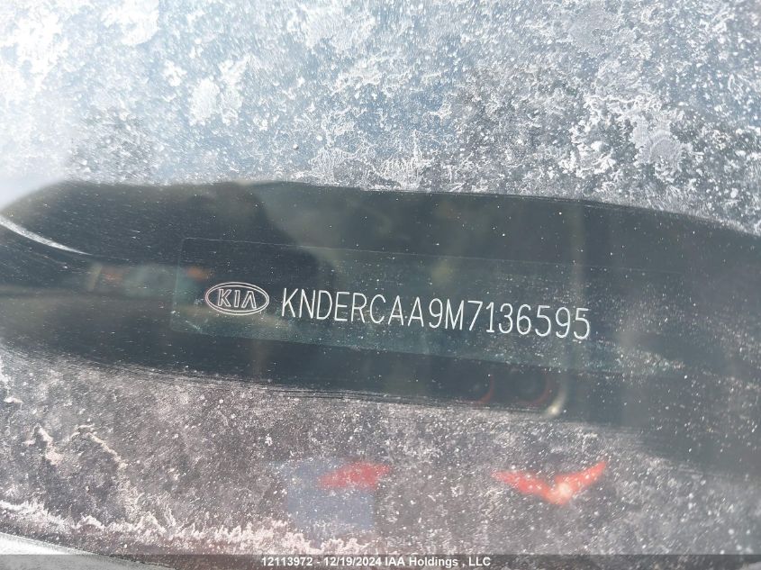 2021 Kia Seltos Ex VIN: KNDERCAA9M7136595 Lot: 12113972