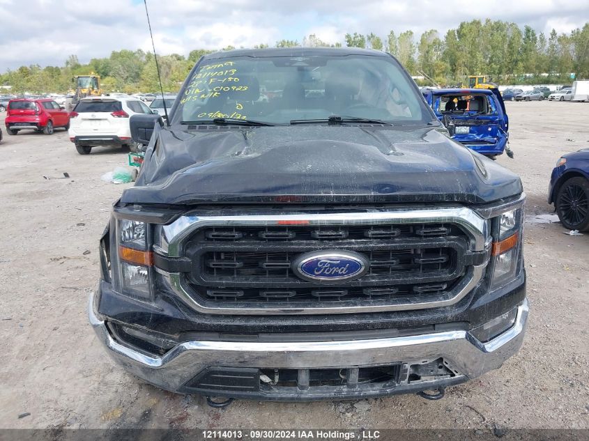 2023 Ford F-150 VIN: 1FTFW1E58PFC10923 Lot: 12114013