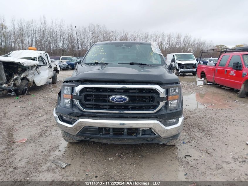 2023 Ford F-150 VIN: 1FTFW1E58PFC10923 Lot: 12114013