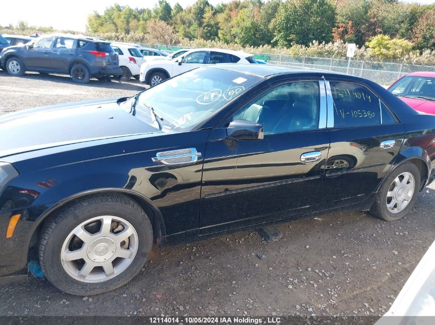 2004 Cadillac Cts VIN: 1G6DM577240105380 Lot: 12114014