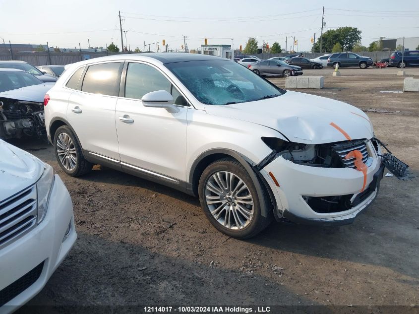 2018 Lincoln Mkx Reserve VIN: 2LMPJ8LR6JBL45358 Lot: 12114017