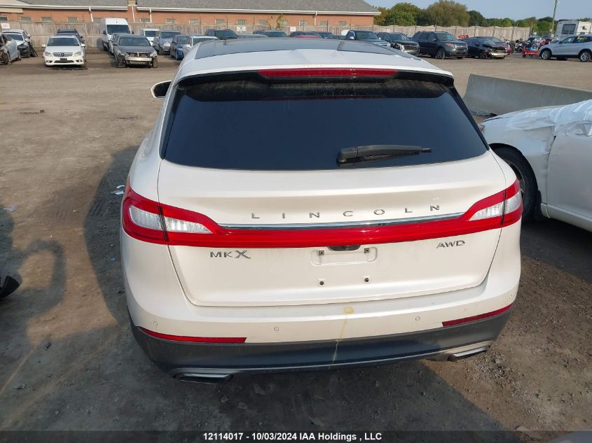 2018 Lincoln Mkx Reserve VIN: 2LMPJ8LR6JBL45358 Lot: 12114017