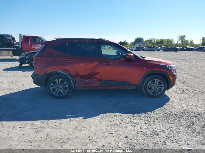 2022 Kia Seltos VIN: KNDEPCAA1N7272923 Lot: 12114047