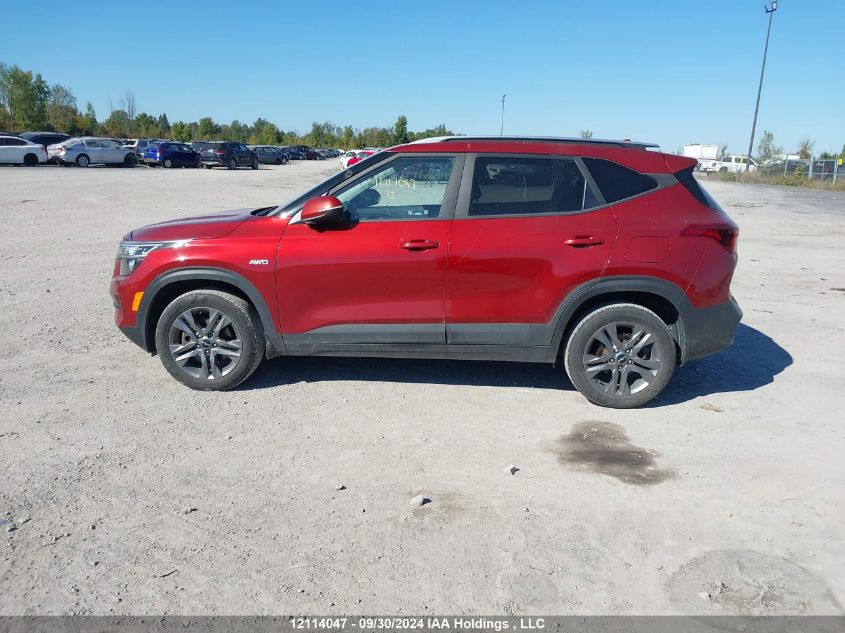 2022 Kia Seltos VIN: KNDEPCAA1N7272923 Lot: 12114047