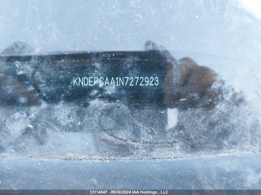 2022 Kia Seltos VIN: KNDEPCAA1N7272923 Lot: 12114047