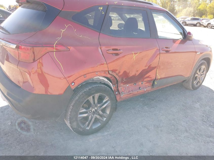 2022 Kia Seltos VIN: KNDEPCAA1N7272923 Lot: 12114047