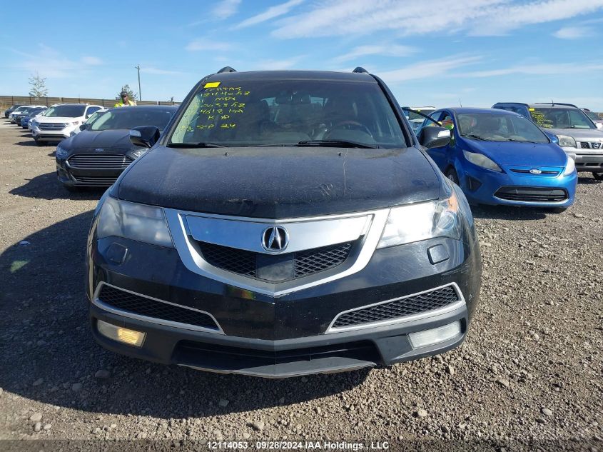 2011 Acura Mdx VIN: 2HNYD2H74BH003352 Lot: 12114053