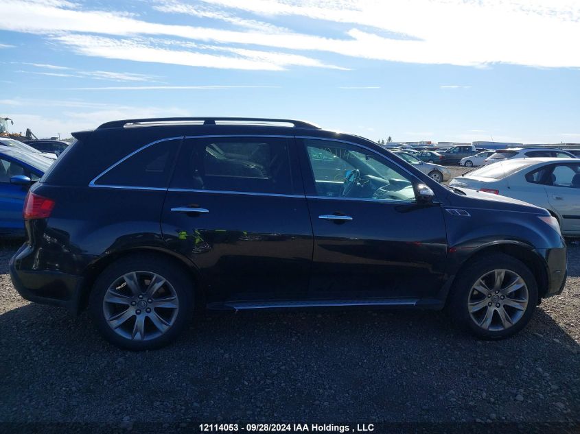 2011 Acura Mdx VIN: 2HNYD2H74BH003352 Lot: 12114053