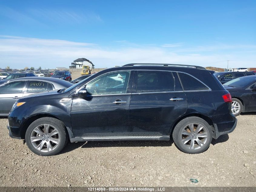 2011 Acura Mdx VIN: 2HNYD2H74BH003352 Lot: 12114053