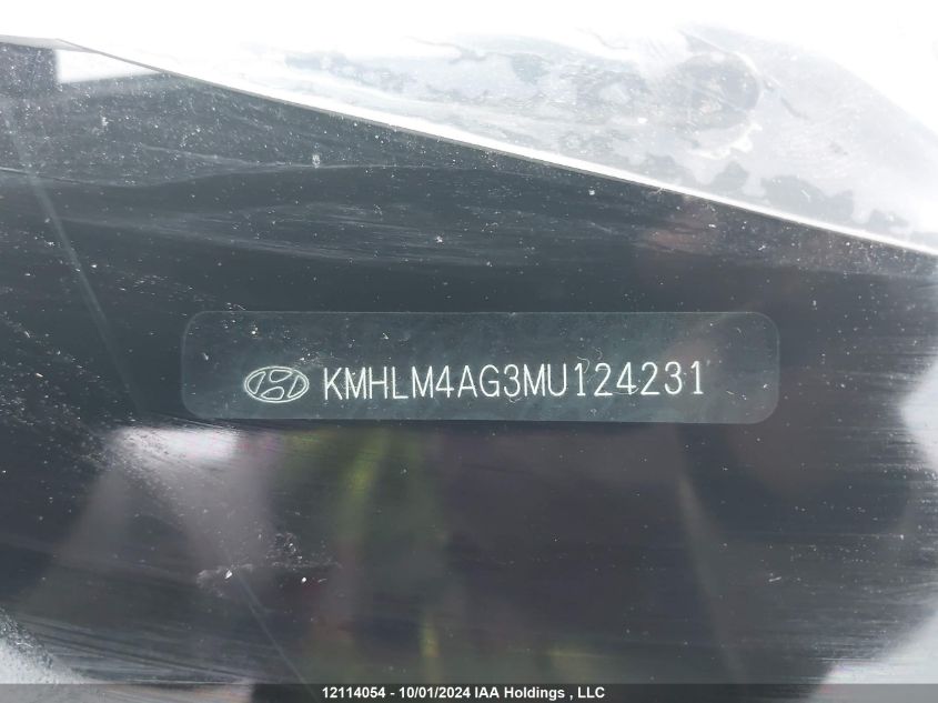 KMHLM4AG3MU124231 2021 Hyundai Elantra Sel