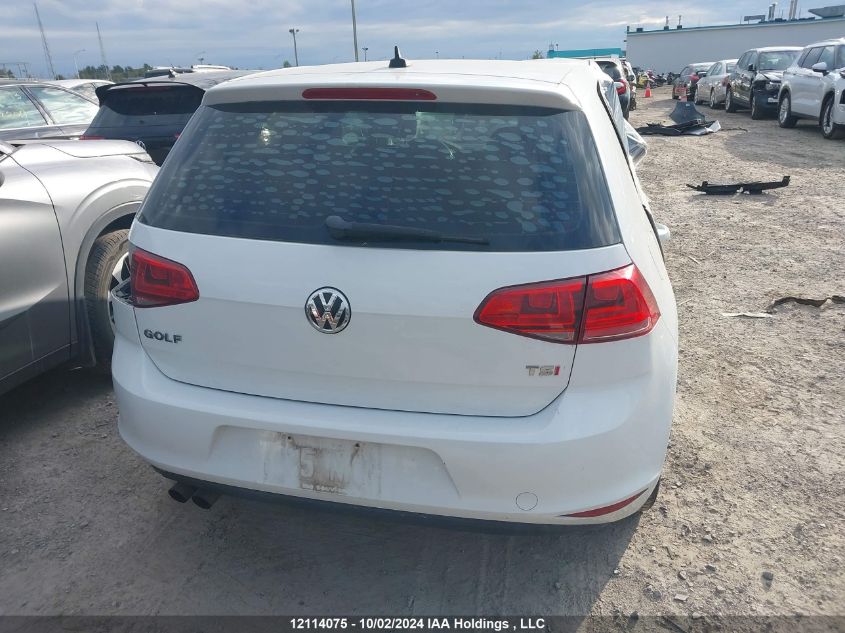 2015 Volkswagen Golf VIN: 3VW217AU4FM104929 Lot: 12114075