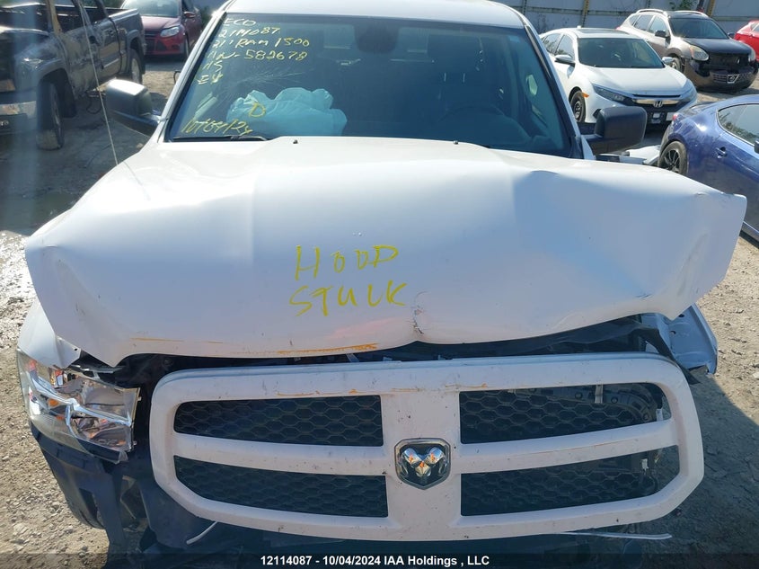 2021 Ram 1500 Classic Tradesman VIN: 1C6RR7FG4MS582678 Lot: 12114087