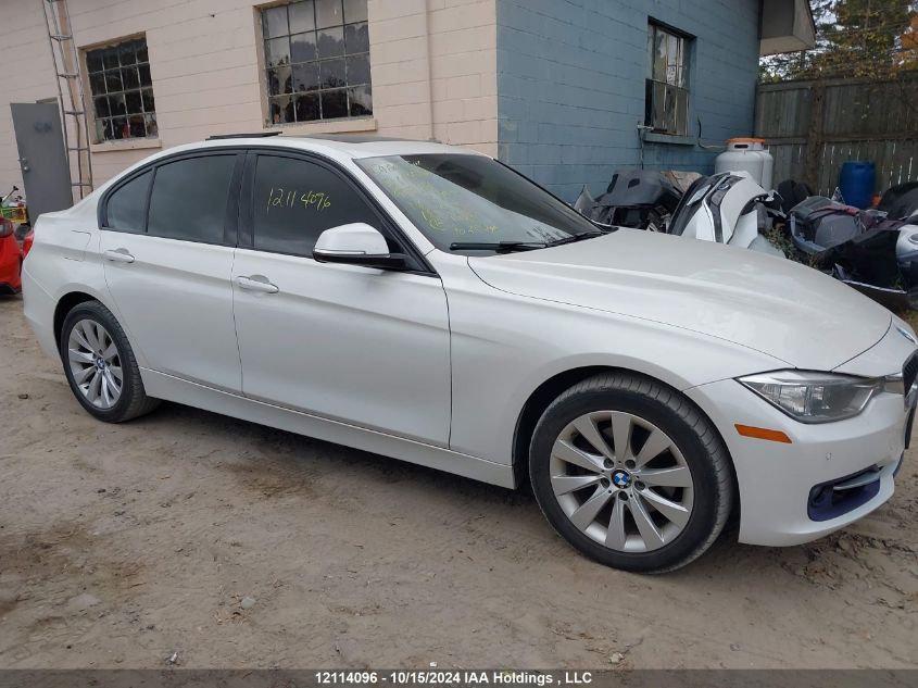 2014 BMW 3 Series VIN: WBA3B3C54EJ979181 Lot: 12114096