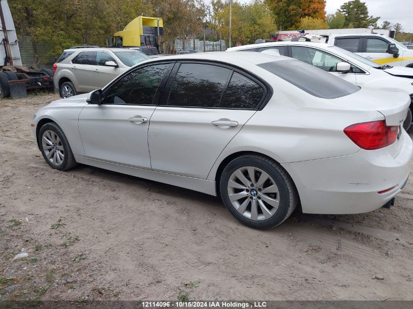 2014 BMW 3 Series VIN: WBA3B3C54EJ979181 Lot: 12114096