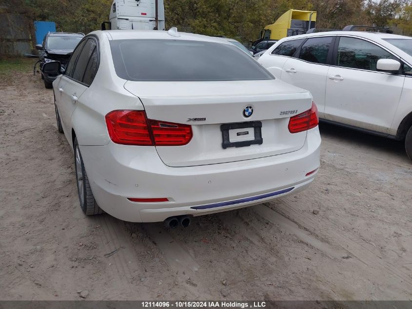 2014 BMW 3 Series VIN: WBA3B3C54EJ979181 Lot: 12114096