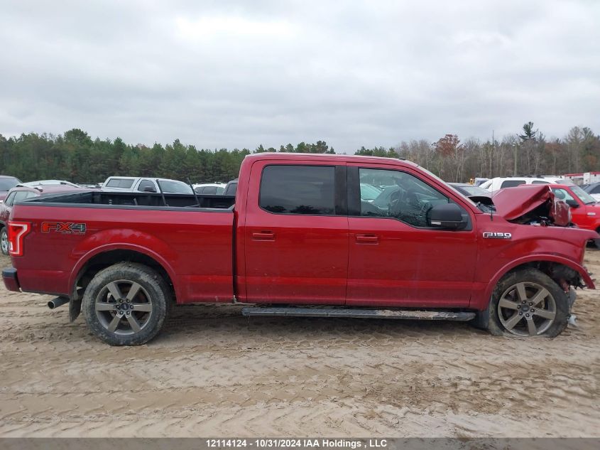 2016 Ford F-150 VIN: 1FTFW1EF2GFA01525 Lot: 12114124