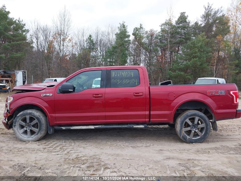 2016 Ford F-150 VIN: 1FTFW1EF2GFA01525 Lot: 12114124