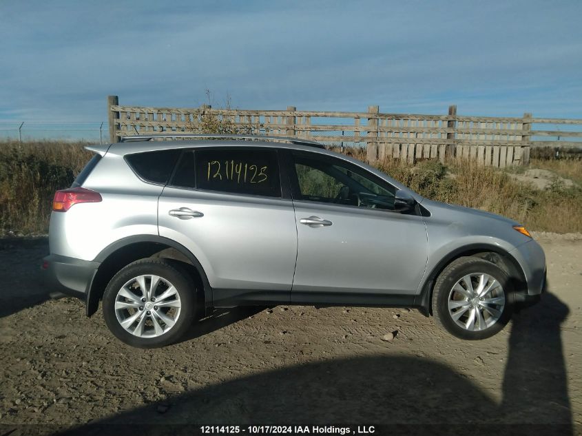 2015 Toyota Rav4 Limited VIN: 2T3DFREV2FW257612 Lot: 12114125