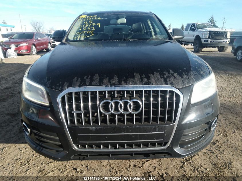 2013 Audi Q5 VIN: WA1LFCFP5DA018179 Lot: 12114126