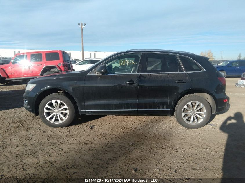 2013 Audi Q5 VIN: WA1LFCFP5DA018179 Lot: 12114126