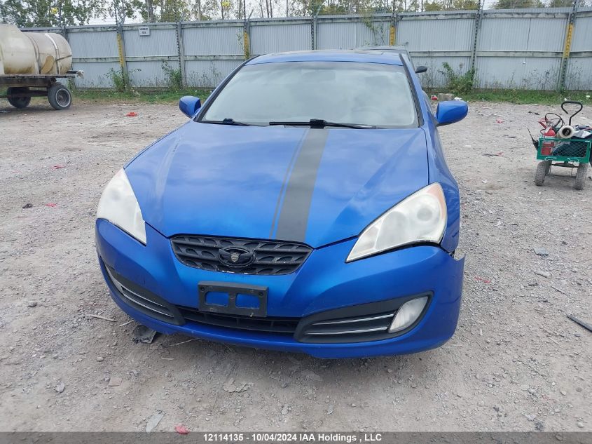 KMHHT6KD8AU010598 2010 Hyundai Genesis Coupe 2.0T