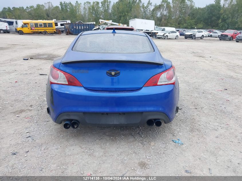 KMHHT6KD8AU010598 2010 Hyundai Genesis Coupe 2.0T