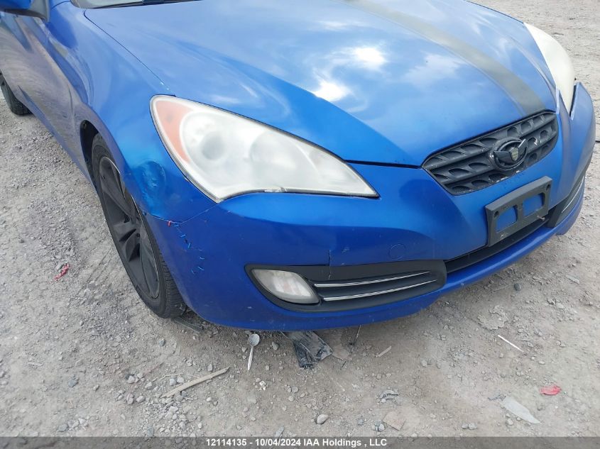 KMHHT6KD8AU010598 2010 Hyundai Genesis Coupe 2.0T