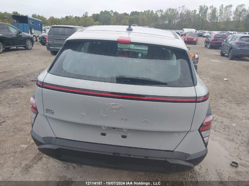 2024 Hyundai Kona 2.0L Essential VIN: KM8HACAB9RU134282 Lot: 12114157