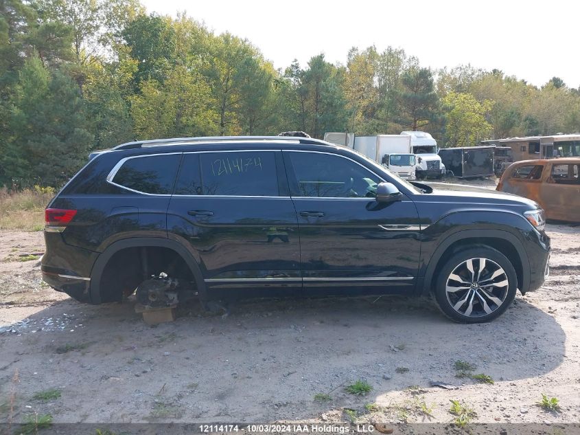 2021 Volkswagen Atlas VIN: 1V2FR2CA8MC555717 Lot: 12114174