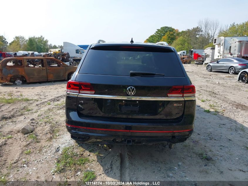 2021 Volkswagen Atlas VIN: 1V2FR2CA8MC555717 Lot: 12114174