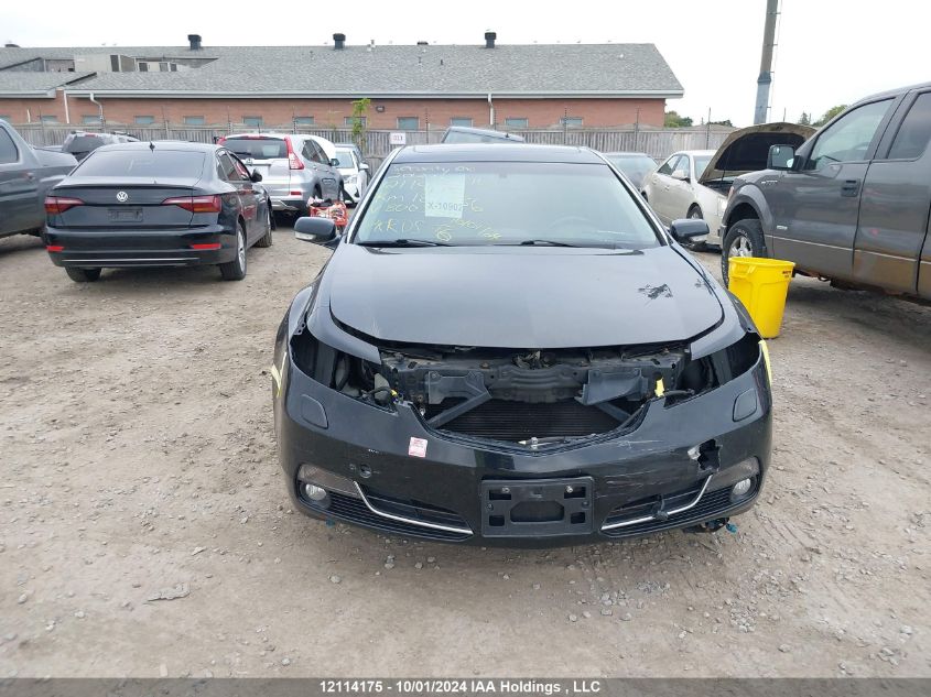 2012 Acura Tl VIN: 19UUA9F58CA800356 Lot: 12114175