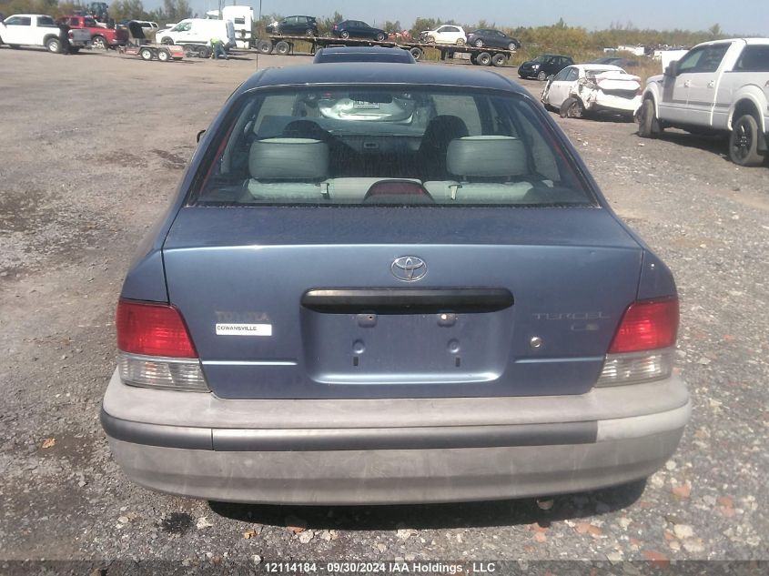 1998 Toyota Tercel Ce VIN: JT2BC53L3W0317484 Lot: 12114184