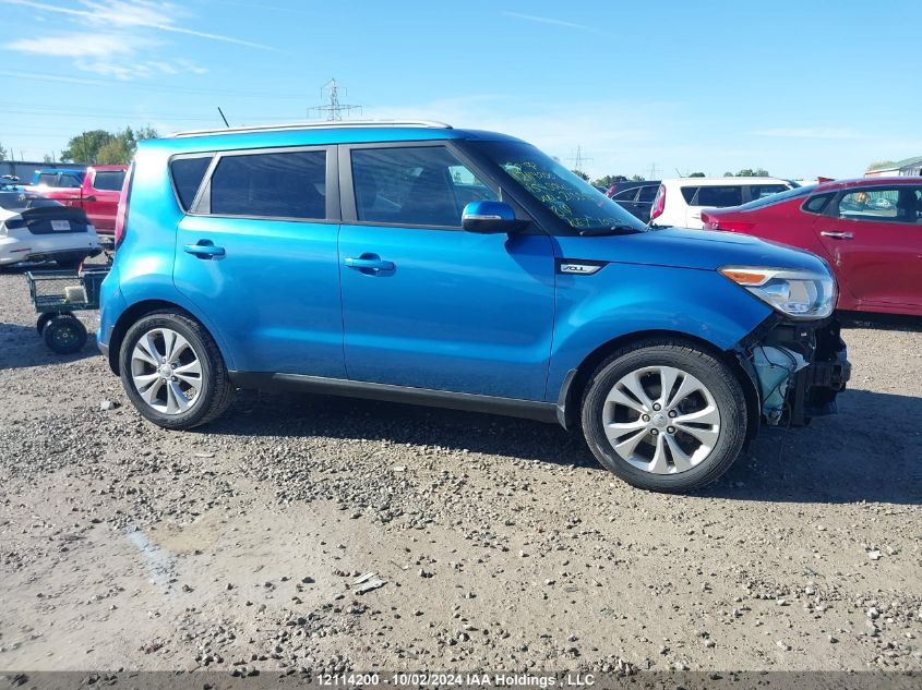 2015 Kia Soul VIN: KNDJP3A5XF7213596 Lot: 12114200