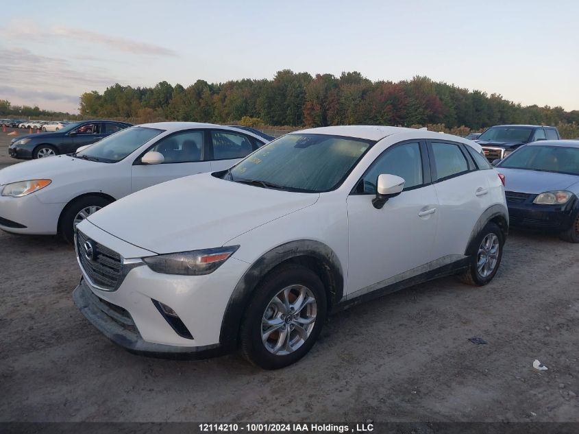 2022 Mazda Cx-3 VIN: JM1DKFC7XN1602638 Lot: 12114210