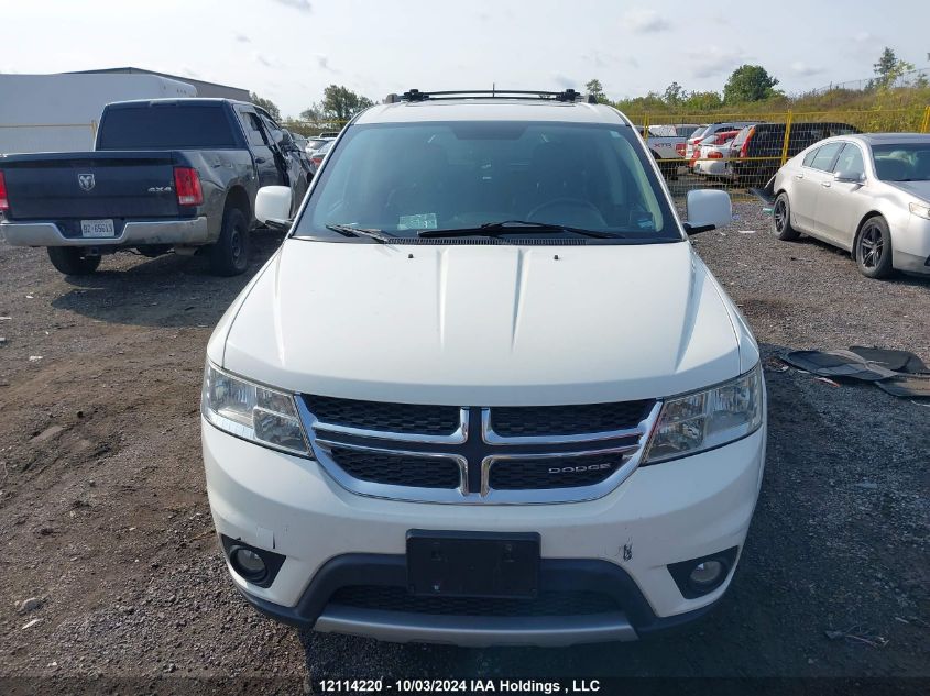 2012 Dodge Journey R/T VIN: 3C4PDDFG6CT212116 Lot: 12114220