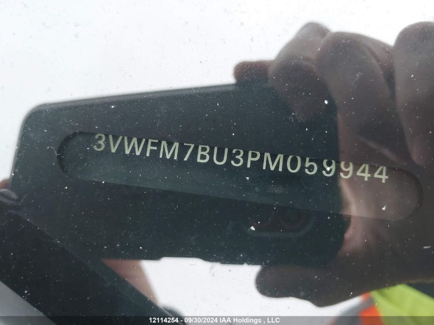 2023 Volkswagen Jetta VIN: 3VWFM7BU3PM059944 Lot: 12114254