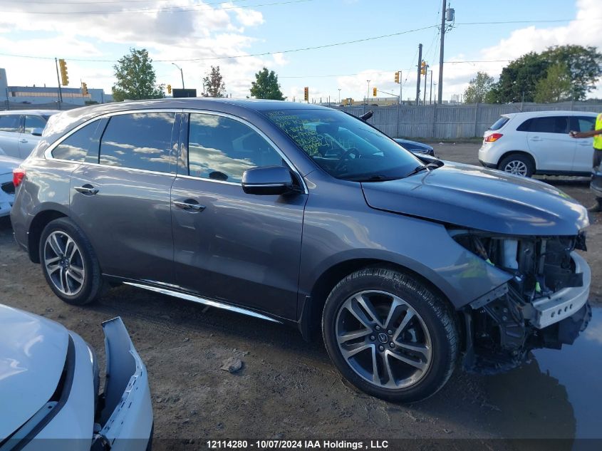 2018 Acura Mdx Navi VIN: 5J8YD4H41JL802984 Lot: 12114280