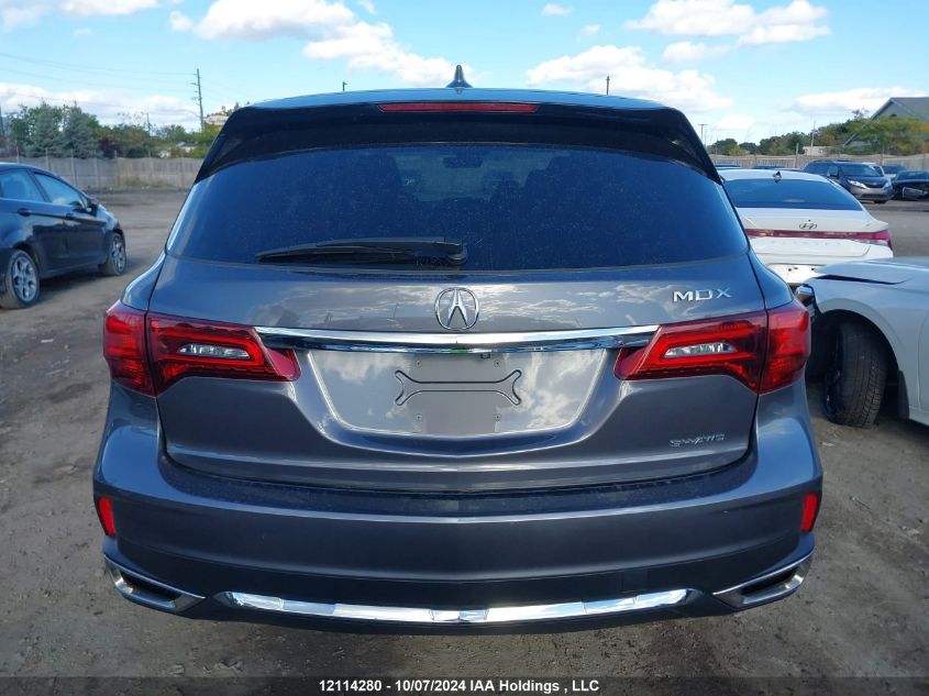 2018 Acura Mdx Navi VIN: 5J8YD4H41JL802984 Lot: 12114280