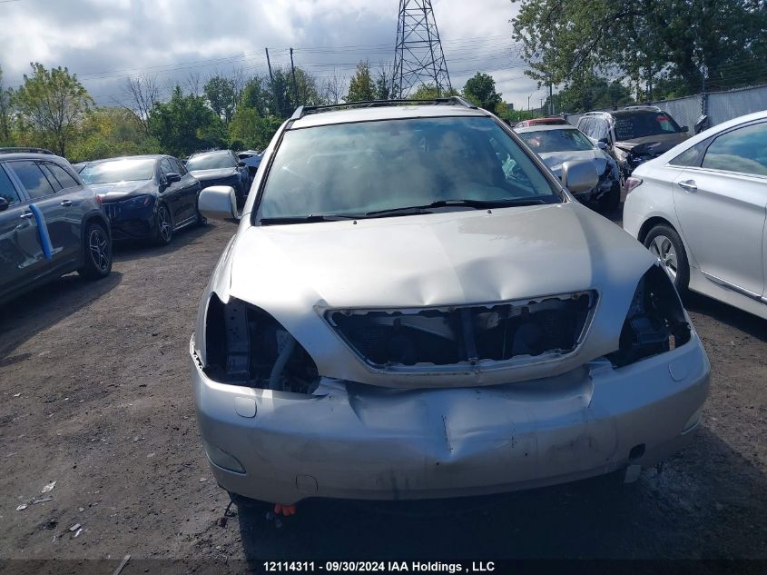 2008 Lexus Rx 350 VIN: JTJHK31U082043699 Lot: 12114311