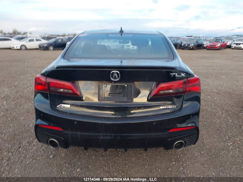 2018 Acura Tlx Elite VIN: 19UUB3F84JA800081 Lot: 12114346