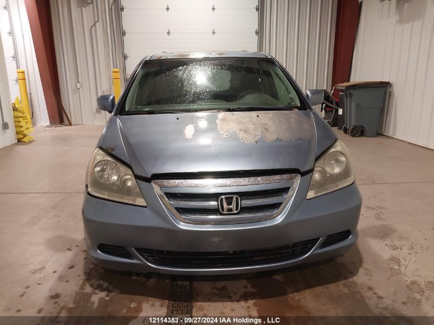 2007 Honda Odyssey Exl VIN: 5FNRL38707B118255 Lot: 12114383