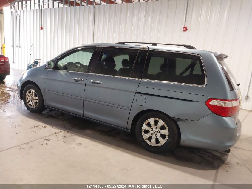 2007 Honda Odyssey Exl VIN: 5FNRL38707B118255 Lot: 12114383