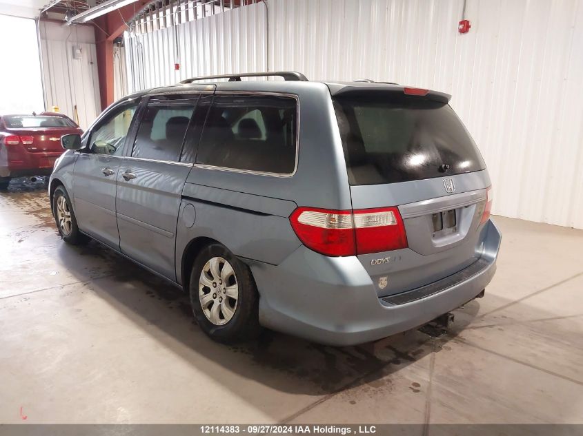 2007 Honda Odyssey Exl VIN: 5FNRL38707B118255 Lot: 12114383