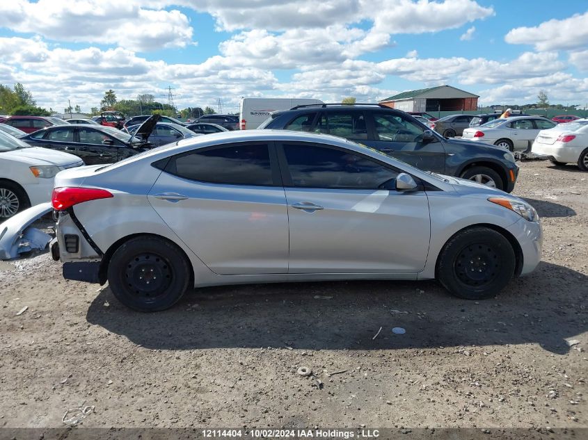 2013 Hyundai Elantra Gls VIN: 5NPDH4AE8DH383285 Lot: 12114404