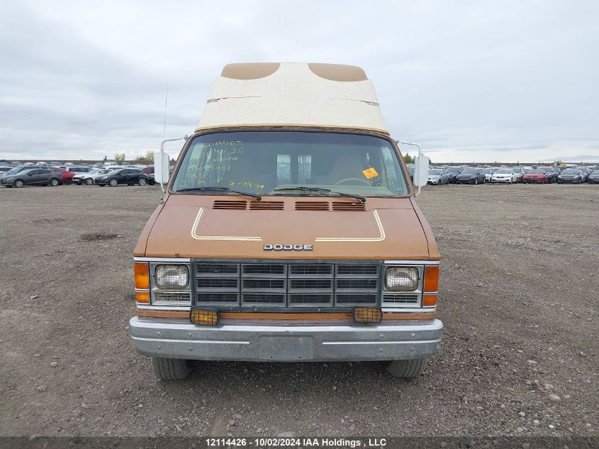 1986 Dodge Ram Van B250 VIN: 2B7HB23T5GK540015 Lot: 12114426