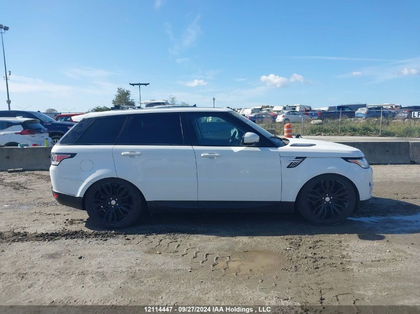 2016 Land Rover Range Rover Sport VIN: SALWR2KFXGA631123 Lot: 12114447