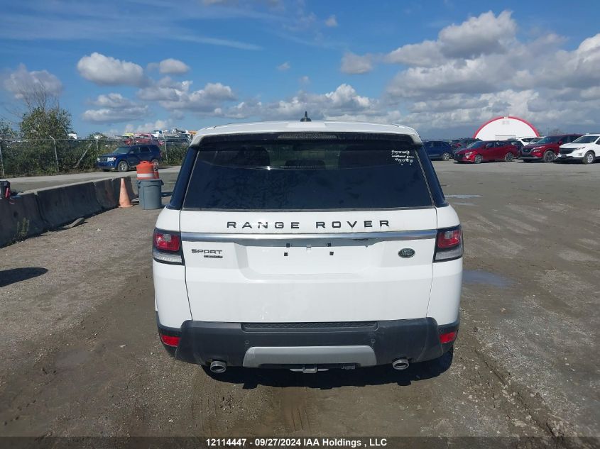 2016 Land Rover Range Rover Sport VIN: SALWR2KFXGA631123 Lot: 12114447