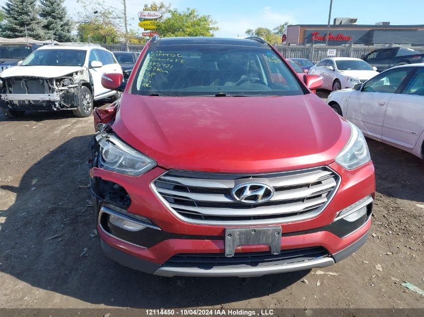 2017 Hyundai Santa Fe Sport VIN: 5XYZUDLB4HG395421 Lot: 12114450